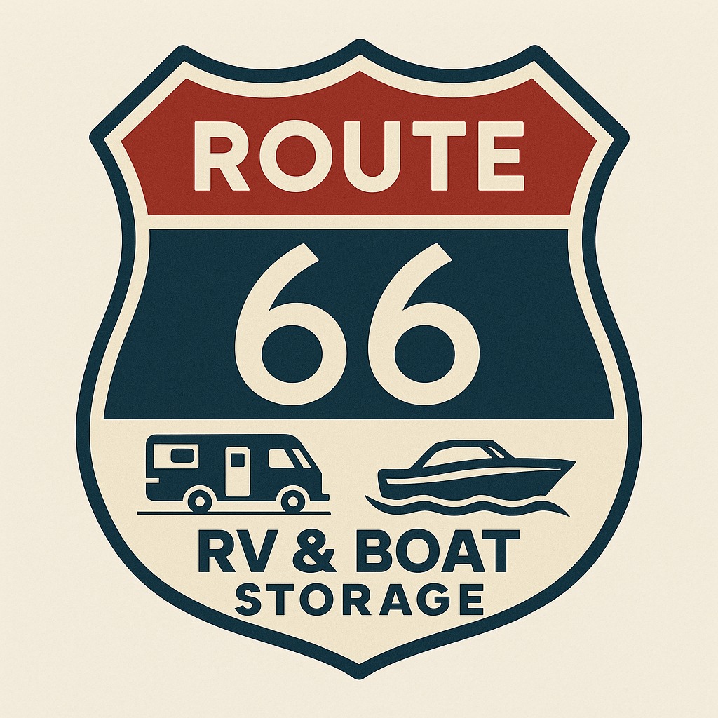 Route 66 RV and Boat Storage logo